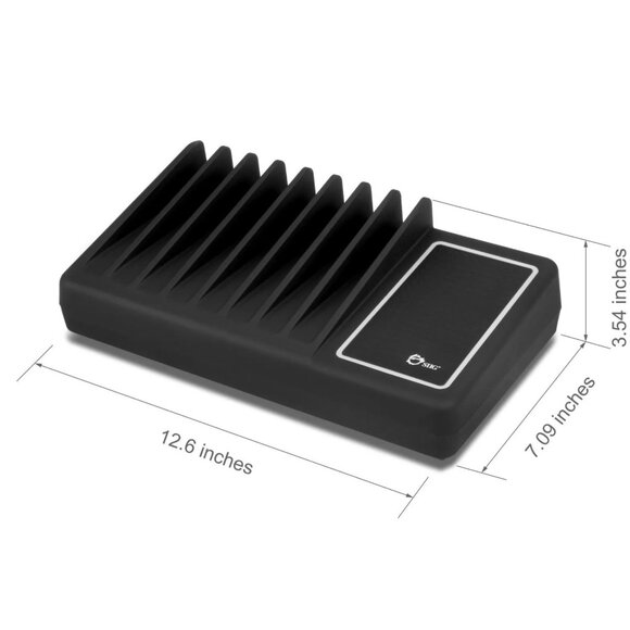 SIIG 10-Port USB Charging Station with Ambient Light Deck - Picture 6 of 8